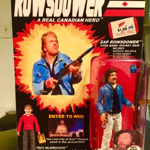 Zap Rowsdower Action Figure - Custom G.I. Joe in Box