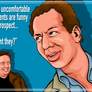 Ricky Gervais' infamously cringeworthy interview of Garry Shandling