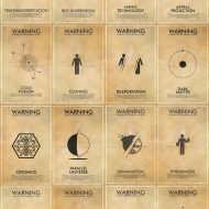 Fringe Vintage Warning Posters