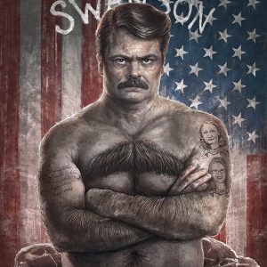 Parks and Recreation: United States of Swanson by Sam Spratt - Ron Swanson Fan Art