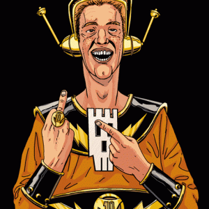 Top 10: Officer "Shock-Headed" Peter Cheney by Nathan Fairbairn - Alan Moore