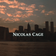 Nicolas Cage GIF - city skyline